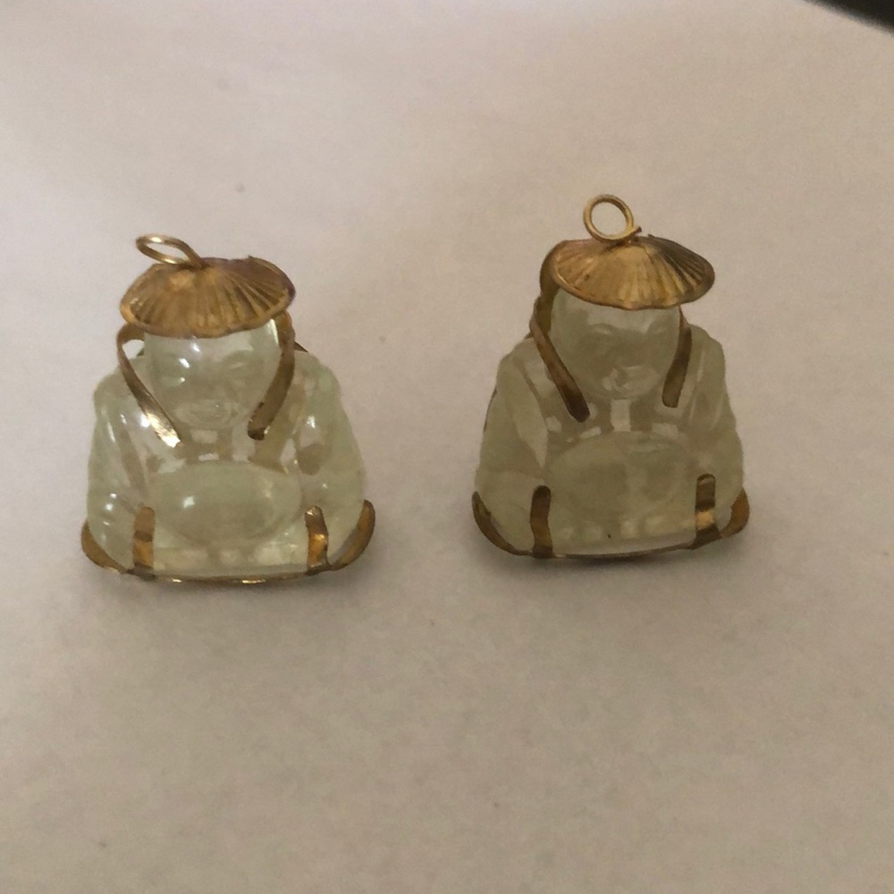 Seated Buddha pendants